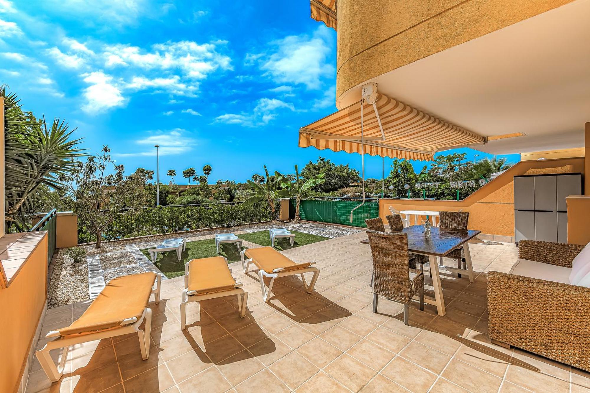 Ocean View Family Apartment In Playa La Arena Puerto de Santiago  Eksteriør bilde