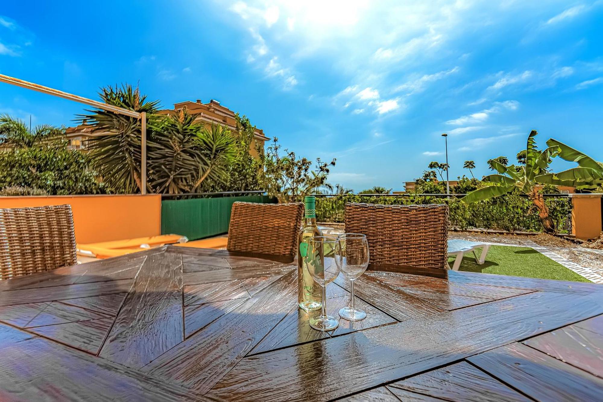 Ocean View Family Apartment In Playa La Arena Puerto de Santiago  Eksteriør bilde